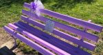 Una panchina lilla al Parco di San Michele per la 12^ Giornata Nazionale contro i disturbi del comportamento alimentare