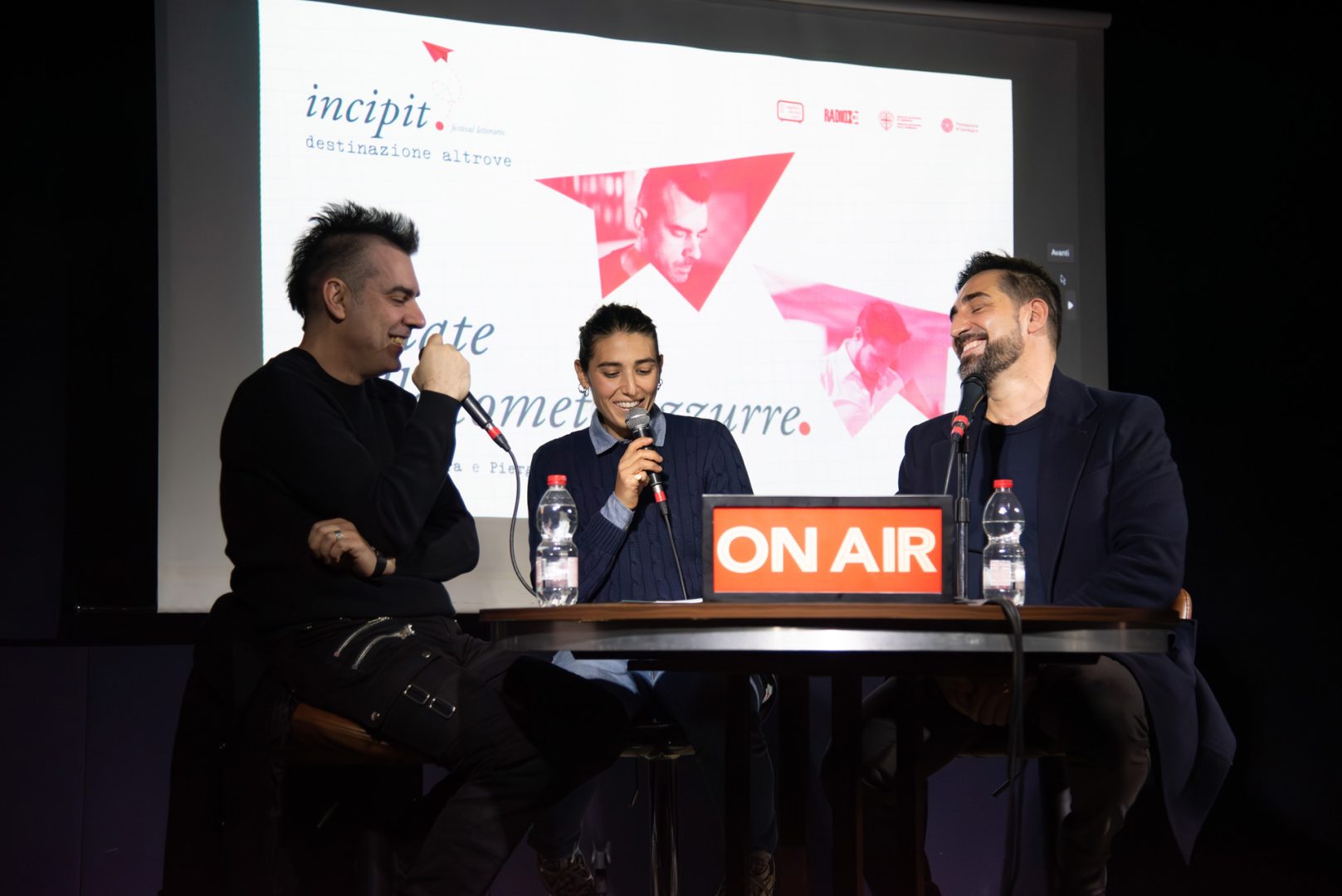 Pulixi e Serra al festival Inicpit