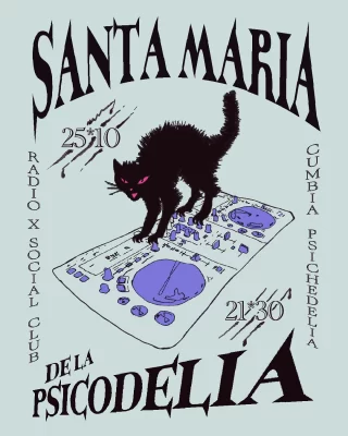 El 25 * baile en el infierno con @santamaria_delapsicodelia 
_______^^^^_________^^^^_________^^^^^_______^^^^^

CUMBIA*** SALSA ***PSICHEDELIA**** RITMOS LATINOS 💃

H21:30  @radioxsocialclub