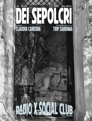 Giovedì 26 Novembre h 19:30

“Dei Sepolcri”
l’evoluzione dei cimiteri e il culto dei morti nei secoli

a cura di Claudia Caredda di Trip Sardinia

Descrizione 

Questa stand up history attraversa la nascita ed evoluzione dei cimiteri
dalle sepolture romane sino all’apertura dei cimiteri moderni, seguendo
di pari passo l’evoluzione stessa del rapporto tra morte, società e urbe.

Il percorso, a cura di Claudia Caredda, toccherà gli aspetti culturali, artistici e sociali di
un’evoluzione che ha cambiato radicalmente il rapporto tra la città e la
morte.